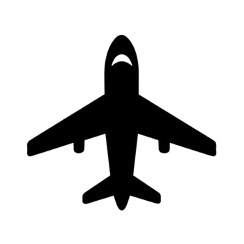simple airplane logo design for travel and aviation themes png removebg preview